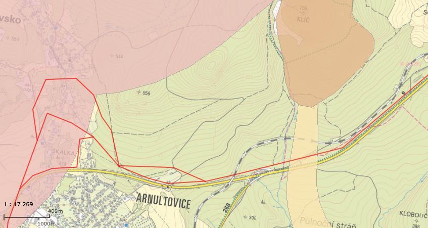 Příloha č. 6 Plánu péče CHKO Lužické hory uvádí následující ÚSES regionální úrovně. Je zde uveden i NRBK. Tabulka č.