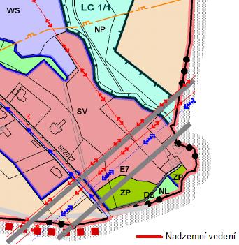 Pokračování trasy, Stružnice, Volfartice Na k.ú. Stružnice se trasa nedotýká ÚSES lokálního charakteru. Dotčení k.ú. Stružnice území bez prvků ÚSES. Tabulka č.