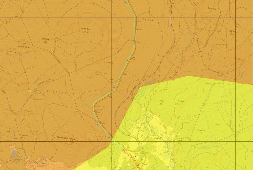 227: Větrové oblasti kolem Svoru [7] Větrová oblast II začíná zhruba v