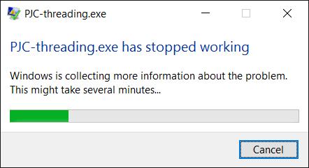 Vlákna v C++ (<thread>) Dříve, než je zavolán destruktor std::thread, musíme zavolat metodu join spouštějící vlákno čeká, než spuštěné vlákno doběhne, nebo zavolat metodu detach spuštěné vlákno je