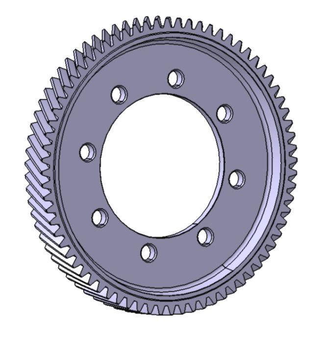 3.1 ANALÝZA SOUČASNÉHO STAVU Polotovarem talířového kola je tyčový materiál kruhového průřezu o průměru 70 mm a délky 5 6 m. Základní materiálové informace talířového kola 0AM 409 155 AF (obr.