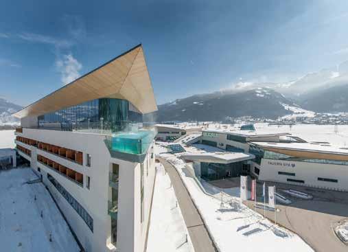 RAKOUSKO SALCBURSKO 125 PANORAMA SPA VÝHLED NA KITZSTEINHORN Kaprun Tauern Spa Zell am See Kaprun r Kaprun - Praha 480 km, Brno 530 km POLOHA: centrální, v regionu Kaprun - Zell am See, výhled na