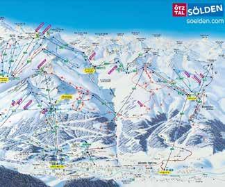 RAKOUSKO ZÁPADNÍ TYROLSKO 23 PITZTAL/ÖTZTAL/SÖLDEN Info o lyžařském středisku Nadmořská výška/m Sjezdovky km Kabinové lanovky Sedačkové lanovky Vleky Běžecké stopy Funpark PITZTAL/ÖTZTAL Tento