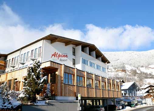 24 RAKOUSKO ZÁPADNÍ TYROLSKO 2 WELLNESS CENTRA CENTRÁLNÍ POLOHA Wenns in Pitztal Hotel Alpina Nature & Wellness f POLOHA: centrální, cca 8 km Imst, 60 km Innsbruck.