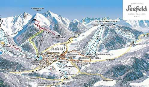 RAKOUSKO OKOLÍ INNSBRUCKU 29 SEEFELD Copyright: Tirol Werbung, Fotograf: Josef Mallaun SEEFELD Městečko Seefeld leží na náhorní plošině ve výšce 1200 m 