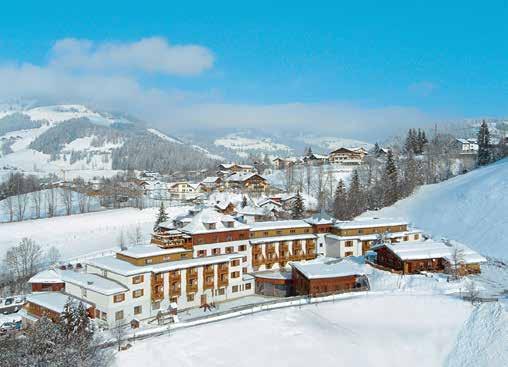 RAKOUSKO SALCBURSKO 89 U ÚDOLNÍ STANICE V BLÍZKOSTI CENTRA POLOPENZE Wagrain Sporthotel Wagrain r POLOHA: přímo proti údolní stanici lanovek Grafenbergbahnen, vedoucí do lyžařského střediska