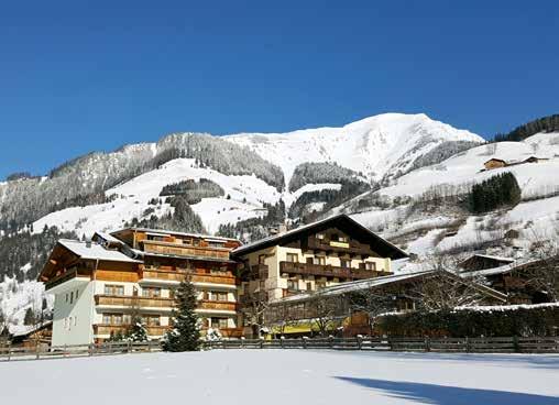 102 RAKOUSKO SALCBURSKO UPROSTŘED NÁRODNÍHO PARKU NÁPOJE V CENĚ Rauris Hotel Sonnhof d POLOHA: hotel leží v idylickém a klidném prostředí (985 m n. m.), cca 150 m nad centrem Raurisu.