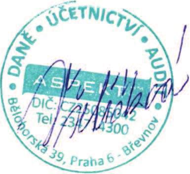 ÚETNÍ ZÁVRKA V PLNÉM ROZSAHU ke dni 3. záí 216 ( údaje jsou vyísleny v celých tisících K ) sestavená v souladu se zákonem. 563/1991 Sb. o úetnictví, ve znní pozdjších pedpis, s vyhláškou. 5/22 Sb.