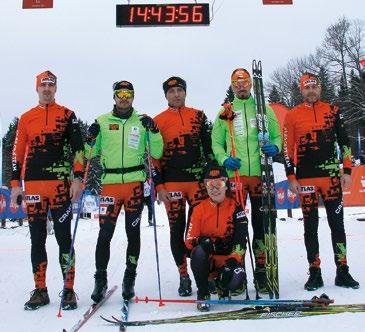 2016 Bobr Cup Litovel, závody družstev Běžecké lyžování 30. 12.