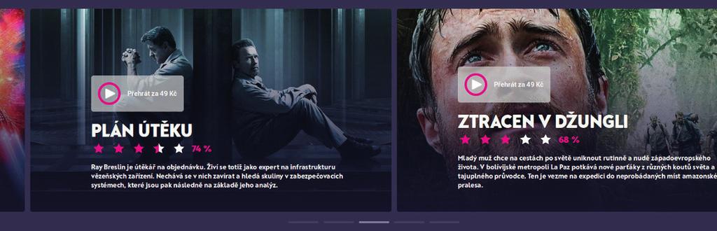 Bannery Bannery ukazují upoutávky na zajímavý obsah, funkce či služby. Kliknutím na banner se lze dostat přímo do konkrétní sekce podle toho, na co banner odkazuje.