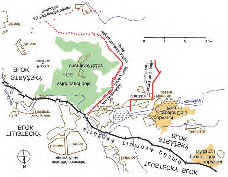 TĚŽBA SUROVIN Podle údaje Geofondu (GF P056546) je v hydrogeologickém rajonu 4640 ložisko Maršovice (měděná ruda, polymetalické rudy) které dosud nebylo těženo.