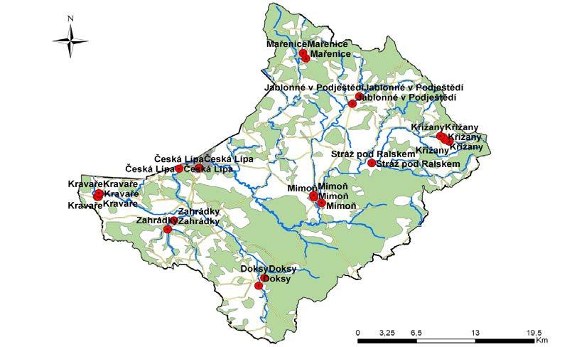 4.2. HYDROLOGIE (SRÁŽKO ODTOKOVÝ VZTAH) Atmosférické srážky mají zásadní podíl na dotaci většiny kolektorů přítomných v zájmovém území.