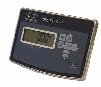 Pracovní teplota od -10 do +40 C. Funkce: Automatická a ruční korekce nuly, Brutto-/Netto- přepínání, lze tárovat do 100 % rozsahu, a to i několikanásobně. Přepínání jednotek.