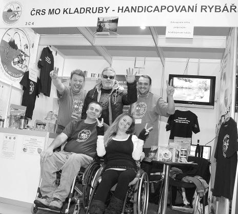 VOLNÝ ČAS KONÍČKY Handicapovaní rybáři na veletrhu FOR FISHING 2016 Organizaci handicapovaných rybářů Kladruby pozvala pořádající společnost ABF, a.s., zastoupená panem Michalem Sedláčkem.