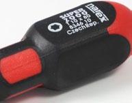 SUPER 2000 LINE PROFI 8339 Šroubovák plochý Slotted screwdriver 834 a b 8339 01 0,5 3 3 75 85 22 34 20 8339 02 0,8 4 4 100 85 22 40 20 8339 03 1 5 5 100 95 26 60 20 8339 04 1 5,5 5 125 95 26 62 20