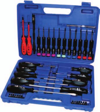 Sady šroubováků CLASSIC LINE Screwdriver sets CLASSIC LINE 862 Sady šroubováků Screwdriver sets 8650 00 8650 10 8651 00 3,5 x 80 8008 01 4,0 x 100 8008 05 6,5 x 125 8008 12 PH1 x 80 8028 01 PH2 x 100