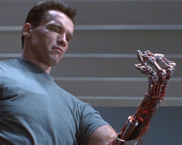 straně bionic human je tvořen z větší části přirozenou tělesnou hmotou a jeho mechanická část je v menšině (lidé s kardiostimulátory, protézami apod.).