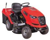 nožů SECO Challenge AJ 92-16 nejrobustnější traktor ve své kategorii na trhu 53 990,- s DPH 59 990,- s DPH dvouválcový motor Briggs&Stratton (HP) 16 záběr sečení (cm) 92 obsah koše (l) 300 Litinová
