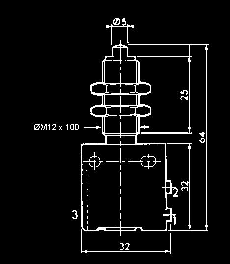 7 mm hadice 130 16N 81921701 3/2 NC Pružinou vratný plastový váleček 81921702 ružinou vratný kovový váleček na ložisku Ø4 mm vsuvka 81921707 200 Pružinou vratný sklopný plastový váleček 18N 81921712