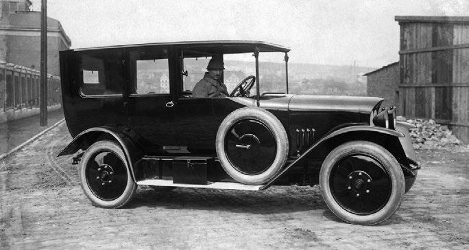 1918 Praga 1923 Limuzína Praga Mignon