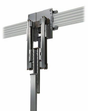Actuator System Line TELESCOPIC ACTUATOR - Z Teleskopický aktuátor je systémem synchronizovaného ozubeného řemene pro