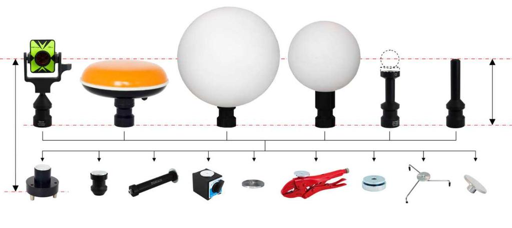 Příslušenství k FARO skenerům Focus S 150, S 350 a Focus 3DX 30, X 130, X 330 MOBILNÍ MĚŘICÍ STROJE FARO MOBILNÍ MĚŘICÍ STROJE FARO Prostorové skenery FARO FOCUS mají řadu příslušenství, od různých