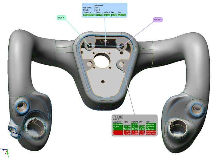 V současné době většina předních výrobců v automobilovém a leteckém průmyslu včetně svých dodavatelů používá PolyWorks Inspector jako standardní programové řešení pro inspekci sítě bodů, prototypy,