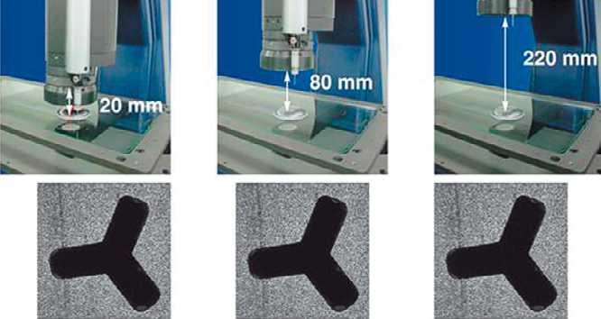 Rozsahy: X=250 400 mm Y=125 200 mm Z=200 mm Max. možná chyba: E 1 : (1,4+L/400) µm E 2 : (1,5+L/300) µm E 3 : (2,5+L/250) µm dle norem ISO 10360 resp.