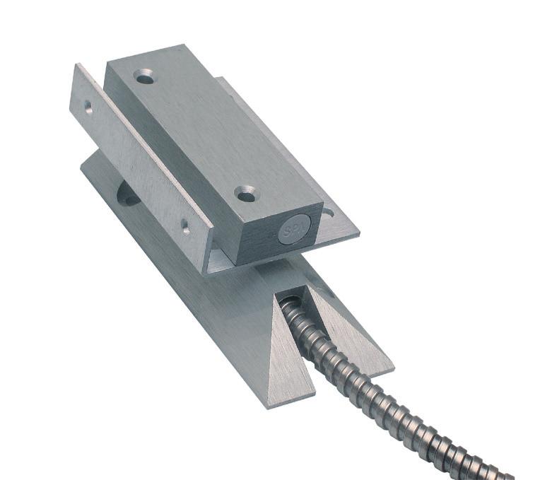MAGNETICKÉ KONTAKTY ŘADY MC 200 Sestava magnetického kontaktu MC 240-S56 pro instalaci na podlahu Sestava MC 240-S56 je vhodná do náročnějších prostředí, kde se vyžaduje vyšší odolnost a větší