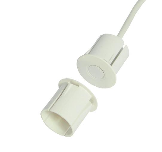 MAGNETICKÉ KONTAKTY ŘADY MC 300 Polarizovaný magnetický kontakt pro vysoká rizika MC 370-S31 40 MC 370-S31 je polarizovaný zápustný magnetický kontakt s em, určený pro vysoký stupeň zabezpečení.