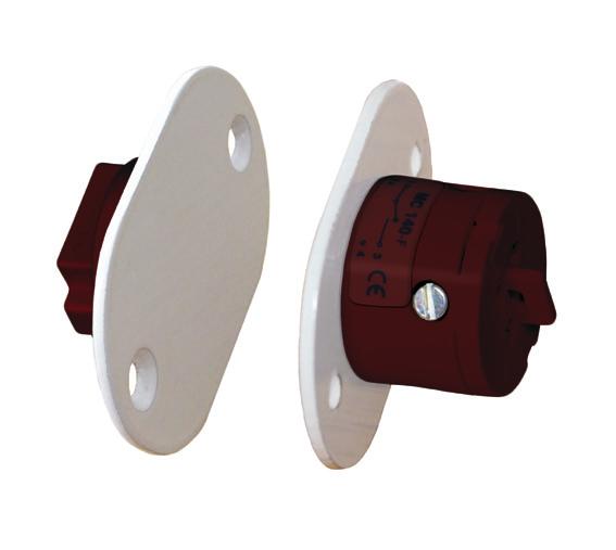 MAGNETICKÉ KONTAKTY ŘADY MC 100 Magnetický kontakt MC 140-F MC 140-F je magnetický kontakt s em, určený pro zápustnou montáž do dveří a oken. Uplatnění najde v poplachových i v přístupových systémech.