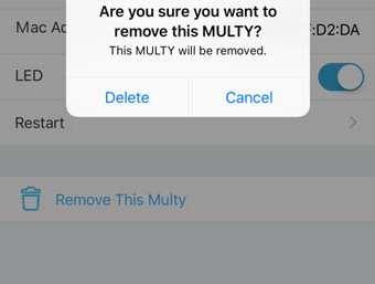 Otevře se obrazovka Multy Information.