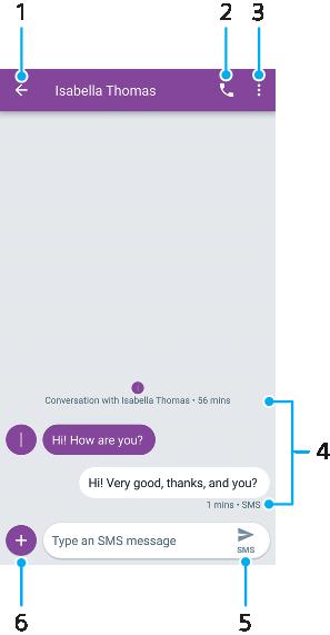 Zasílání zpráv a chat Čtení a odesílání zpráv Aplikace Zprávy zobrazuje zprávy v podobě konverzací, což znamená, že jsou zde seskupeny všechny zprávy odeslané určité osobě a od této osoby přijaté.