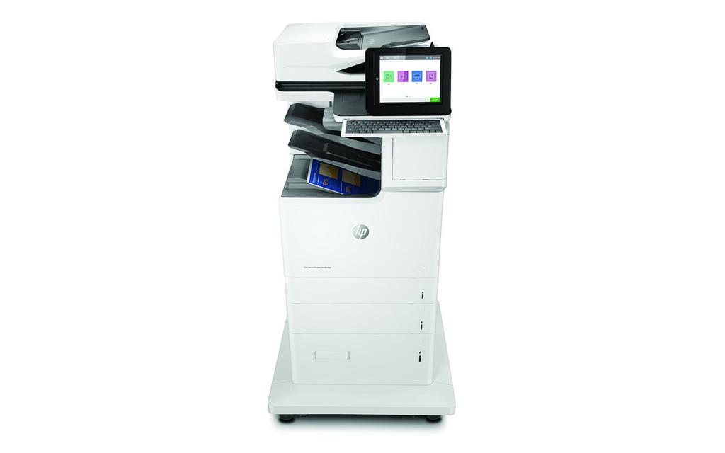Datový list Průchozí barevná multifunkční tiskárna HP LaserJet Enterprise M682z Špičkový výkon a zabezpečení.