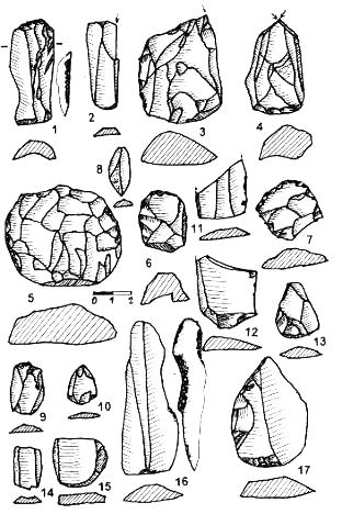 Interpretace V industrii dominují prismatická jádra, jsou v ní zastoupeny úštěpy i čepelky. Jedná o slabě zastoupenou kolekci mladopaleolitického stáří.