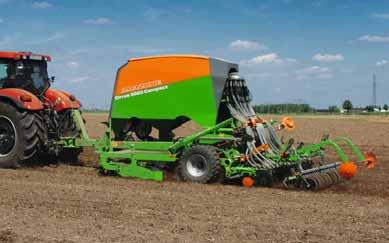Technika pro setí Avant nesená secí kombinace s čelním zásobníkem Cirrus Compact tažený kompaktní secí stroj s pasivní přípravou 56 57 Cirrus Compact tažený kompaktní secí stroj s