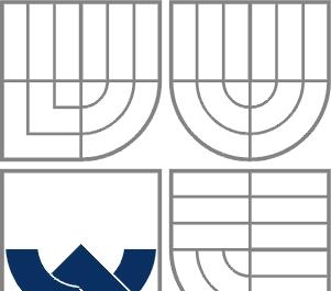 VYSOKÉ UČENÍ TECHNICKÉ V BRNĚ BRNO UNIVERSITY OF TECHNOLOGY FAKULTA STROJNÍHO INŽENÝRSTVÍ ÚSTAV MECHANIKY TĚLES, MECHATRONIKY A BIOMECHANIKY FACULTY OF MECHANICAL ENGINEERING INSTITUTE OF SOLID