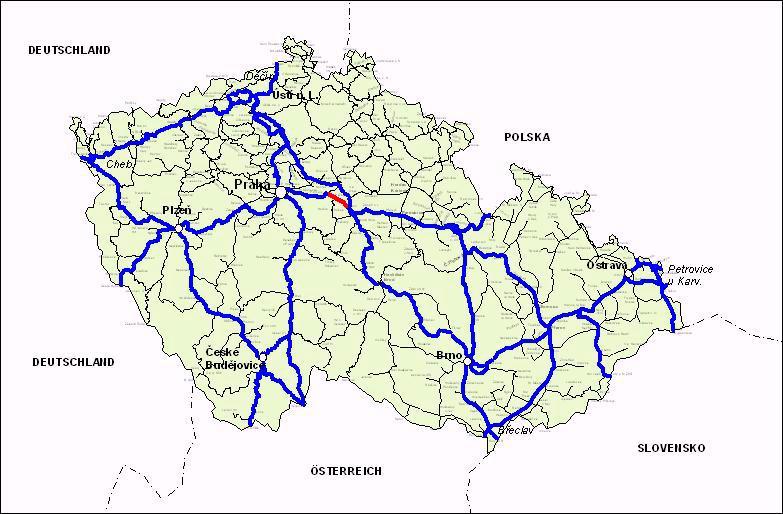 Pilotní projekt ETCS Poříčany - Kolín aplikační úroveň 2