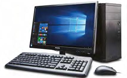 Windows 10 Home základní deska ASUS B360 Intel Core i5-8400 s chladičem Akasa LED RAM 4GB SSD 120GB HDD 1TB DVD±R/ RW