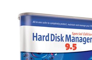 Dokonalý správce a záchranář disků Harddiskový odborník Hard Disk Manager pomůže s kompletní správou, zálohováním a klonováním pevných disků počítače.