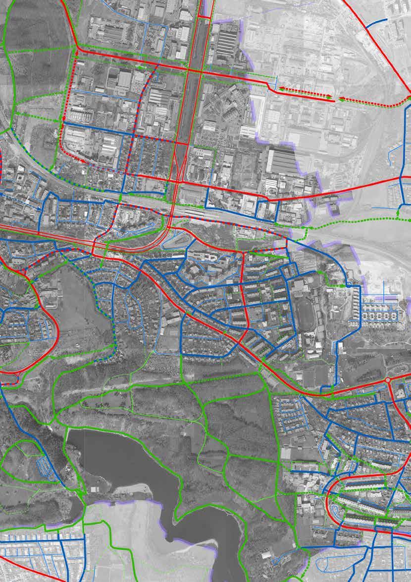 generel bezmotorové dopravy na území MČ Praha 15