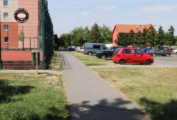 rozvolněné zástavby komunikace a cesty mimo souvislou zástavbu bez zvláštních specifik a požadavků