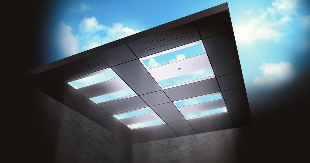PERFORMANCE FOR SIMPLICITY Human Centric Lighting osvětlovací systémy s biologicky účinným světlem Ať již jde o kanceláře či běžné provozy, při výběru vhodného osvětlení do pracovních prostor často