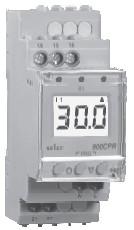 Hlídací proudové relé 900CPR-1-1-BL / 900CPR-3-1-BL Vlastnosti - Ochrana před příliš nízkým nebo vysokým proudem - Monitorování asymetrického proudu (pouze pro 3Ø systémy) - Měření hodnoty True RMS -
