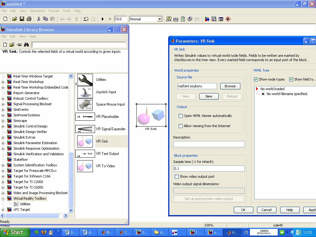 1.3 Virtual Reality toolbox V současné době je neodmyslitelnou součástí výpočtů a vizualizací dat 3D grafika.