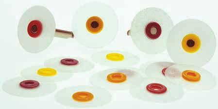 velmi jemný 100 ks (4183) OptiDisc refill 12,6 mm: hrubý 80 ks (4198), středně hrubý 100 ks (4184), jemný 100 ks (4185), velmi jemný 100 ks (4186) OptiDisc