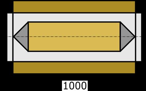 6.4 Kruhový tlumič GDE s jádrem, L = 1000 mm: Typ tlumiče Útlum hluku [db] Frekvence [Hz] 32 63 125 250 500 1k 2k 4k 8k GDE 200 6 7 12 22 40 50 50 50 46 GDE 224 5 6 11 19 35 48 50 50 41 GDE 250 4 5