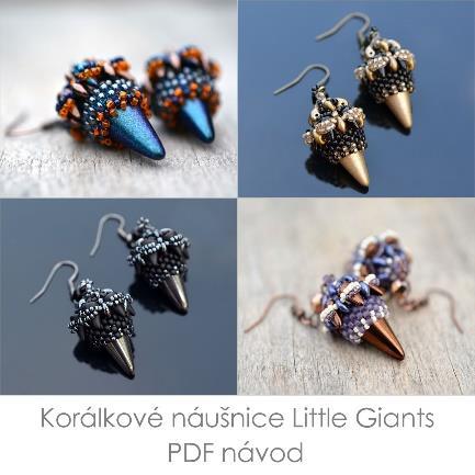 KORÁLKOVÉ NÁUŠNICE LITTLE