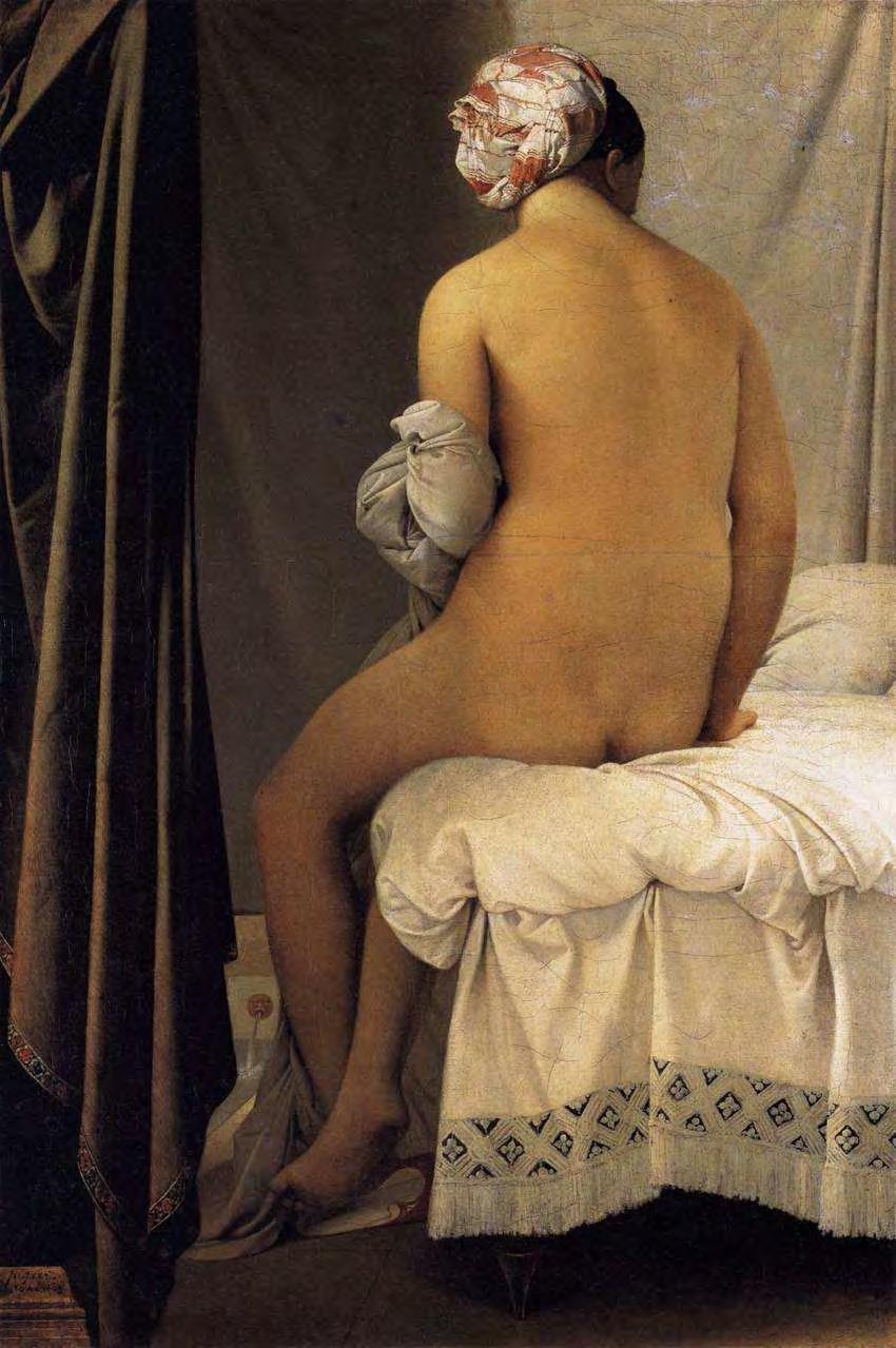 Jean August Dominique Ingres (1780-1867), Grande Baigneuse