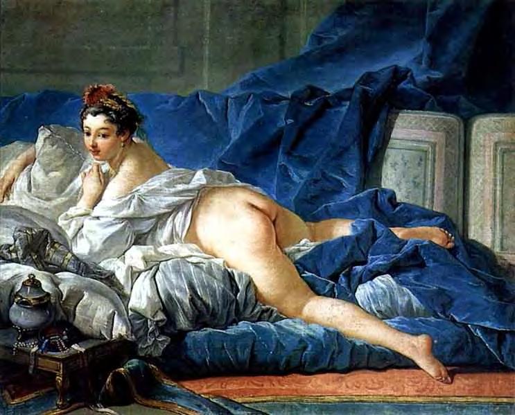 François Boucher (1703-1770), Odaliska,